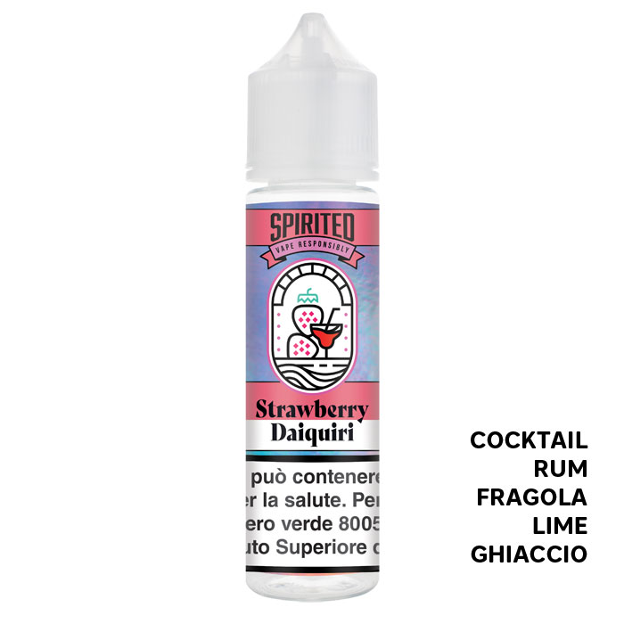 STRAWBERRY DAIQUIRI - Spirited - Liquido Scomposto 20ml - Fantasi Vape