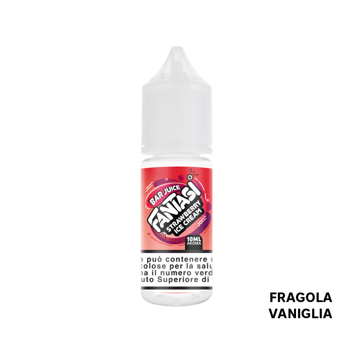 Strawberry Ice Cream - Aroma Concentrato 10ml - Fantasi Vape