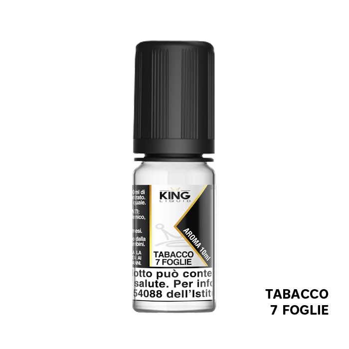 Tabacco 7 Foglie - Aroma Concentrato 10ml - King Liquid