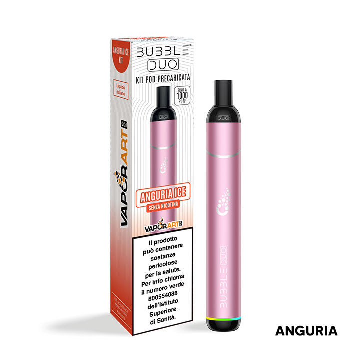 Bubble Duo Device + Pod Precaricata ANGURIA ICE - Vaporart