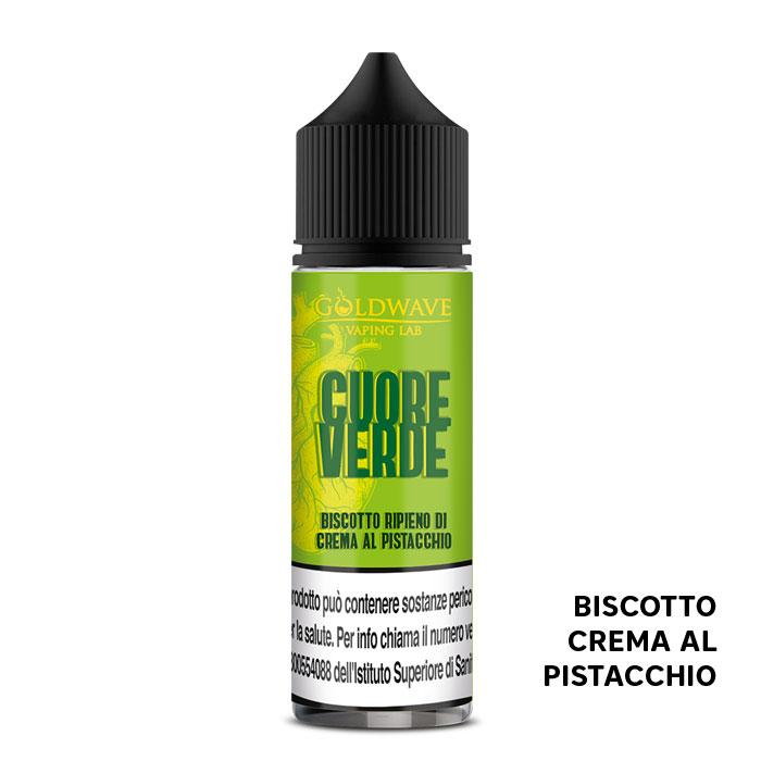 CUORE VERDE - Cuori - Liquido Scomposto 20ml - Goldwave