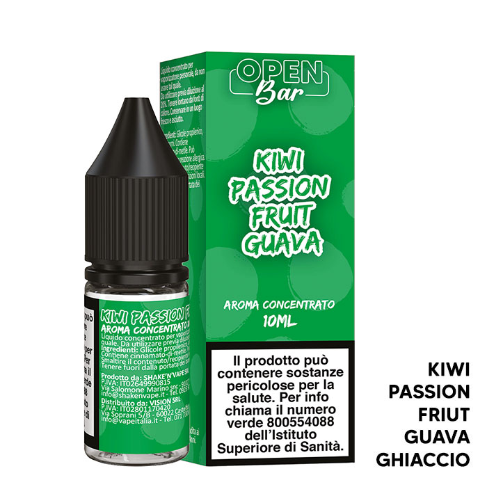 Kiwi Passion Fruit Guava - Aroma Concentrato 10ml - Open Bar