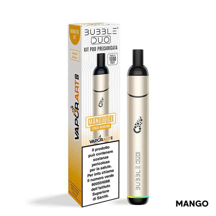 Bubble Duo Device + Pod Precaricata MANGO ICE - Vaporart