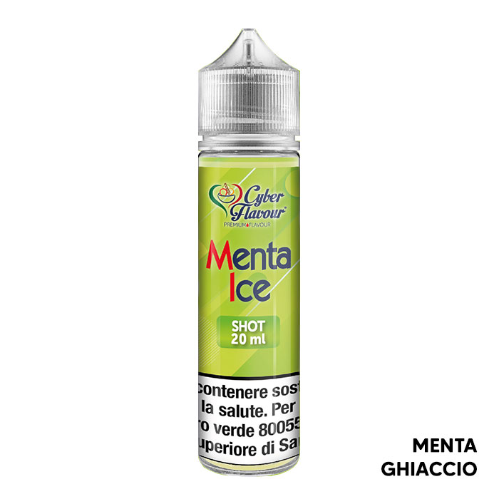 MENTA ICE - Liquido Scomposto 20ml - Cyber Flavour