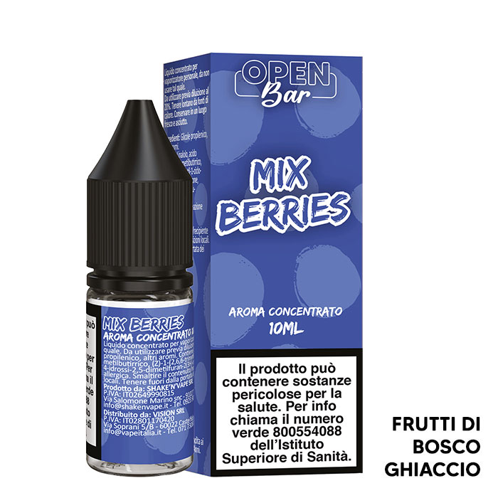 Mix Berries - Aroma Concentrato 10ml - Open Bar