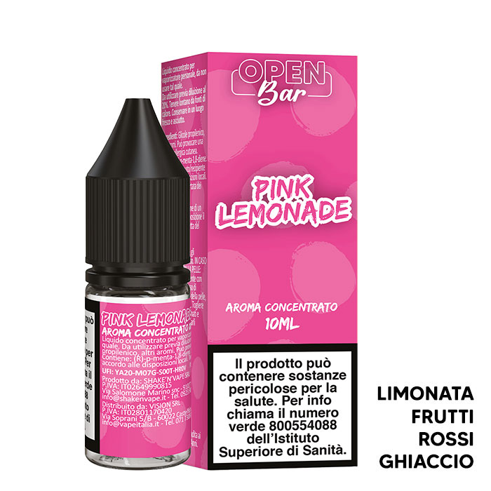 Pink Lemonade - Aroma Concentrato 10ml - Open Bar