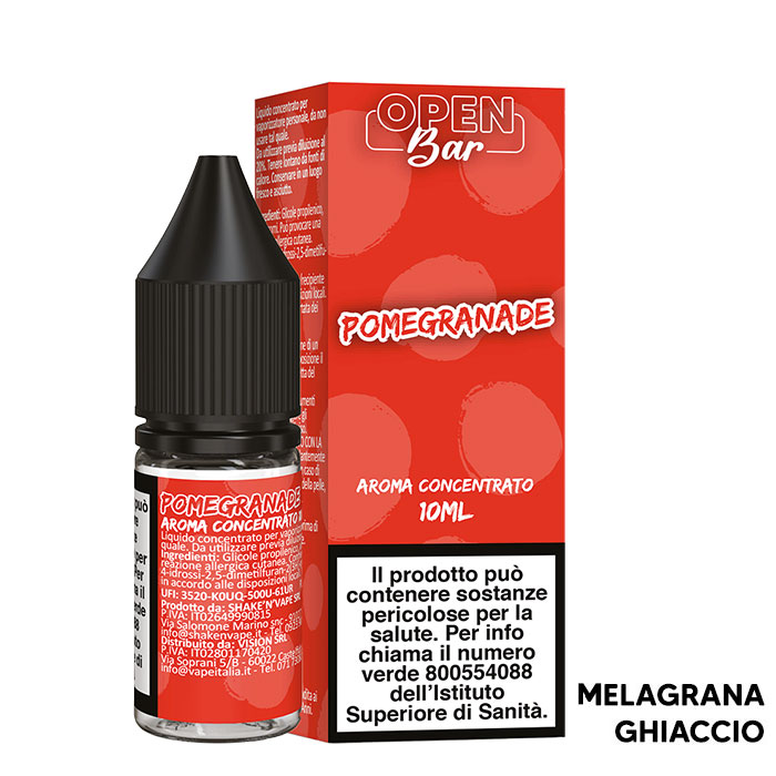 Pomegranade - Aroma Concentrato 10ml - Open Bar