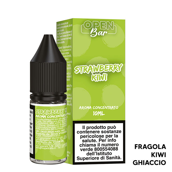 Strawberry Kiwi - Aroma Concentrato 10ml - Open Bar